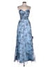 Lulus 100% Polyester Blue Cocktail Dress Size XL - photo 1
