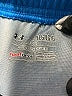 Under Armour 100% Polyester Stars Blue Athletic Shorts Size L (youth) - photo 3