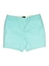 Talbots Solid Teal Shorts Size 16 - photo 1