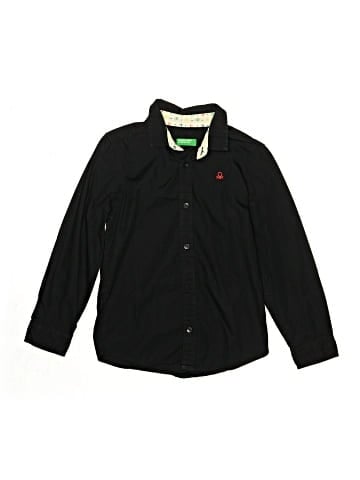 United Colors Of Benetton Long Sleeve Button-Down Shirt (view 1)