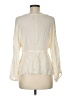 Joie Ivory Long Sleeve Blouse Size M - photo 2