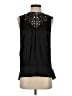 Cache 100% Cotton Black Sleeveless Blouse Size S - photo 1