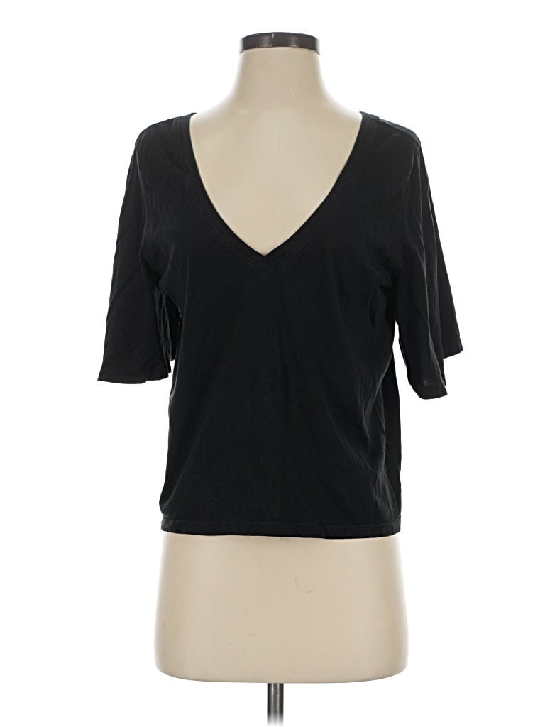 Pre-owned Vetta 3/4 Sleeve T-shirt In Black