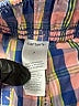 Carter's 100% Cotton Checkered-gingham Blue Board Shorts Size 7 - photo 3
