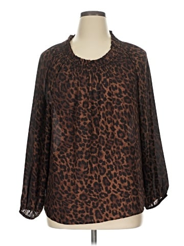 Talbots Outlet Long Sleeve Blouse (view 1)