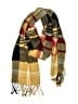 Unbranded Plaid Yellow Scarf One size - photo 2
