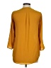 rue21 100% Polyester Gold 3/4 Sleeve Blouse Size M - photo 2
