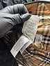 Burberry 100% Polyester Argyle Black Quilted Jacket Size XS - photo 8