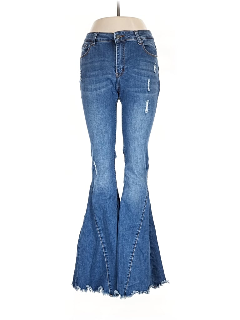 Pre-owned Lucky & Blessed Jeans In Blue