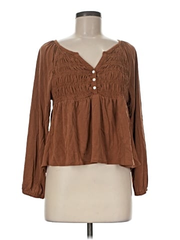 Lucky Brand Long Sleeve Blouse (view 1)
