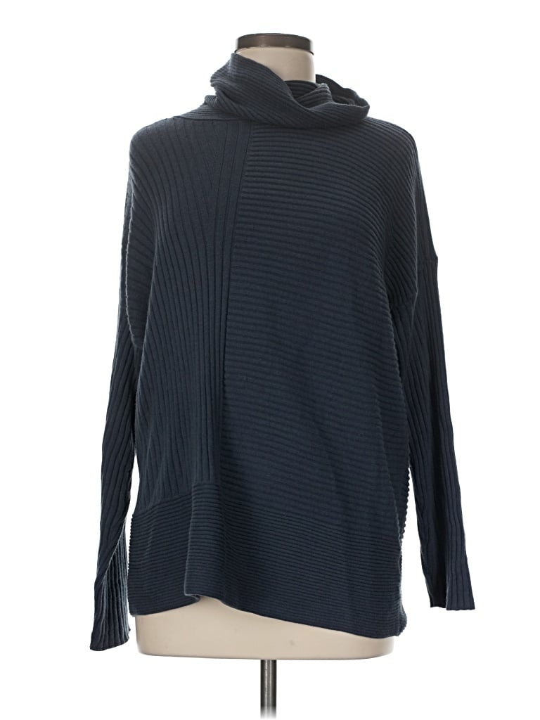 Pre-owned Carlisle Turtleneck Sweater In Blue