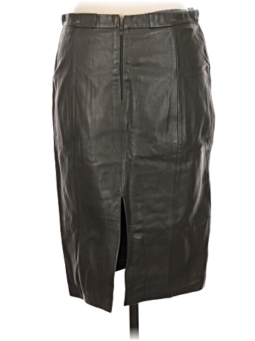 Roberta Freymann Faux Leather Skirt (view 2)