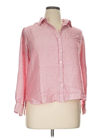 Velvet Heart Long Sleeve Button-Down Shirt (view 1)