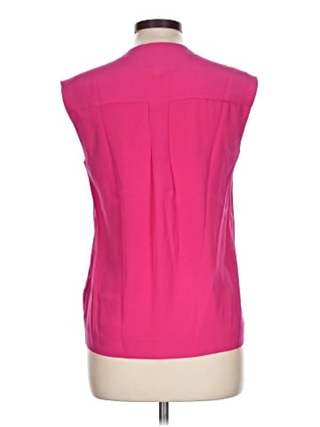 L.K. Bennett Sleeveless Silk Top (view 2)
