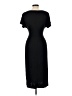 Cato Solid Black Casual Dress Size L - photo 2