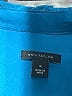 Ann Taylor 100% Polyester Blue Short Sleeve Blouse Size M - photo 7