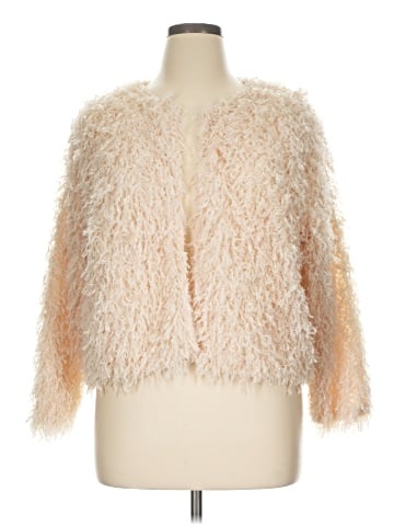 LC Lauren Conrad Faux Fur Jacket (view 1)