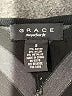 Grace Chevron-herringbone Black Pullover Sweater Size S - photo 7