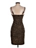Express Animal Print Brown Cocktail Dress Size XS - photo 2