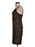 Express Animal Print Brown Cocktail Dress Size XS - photo 5