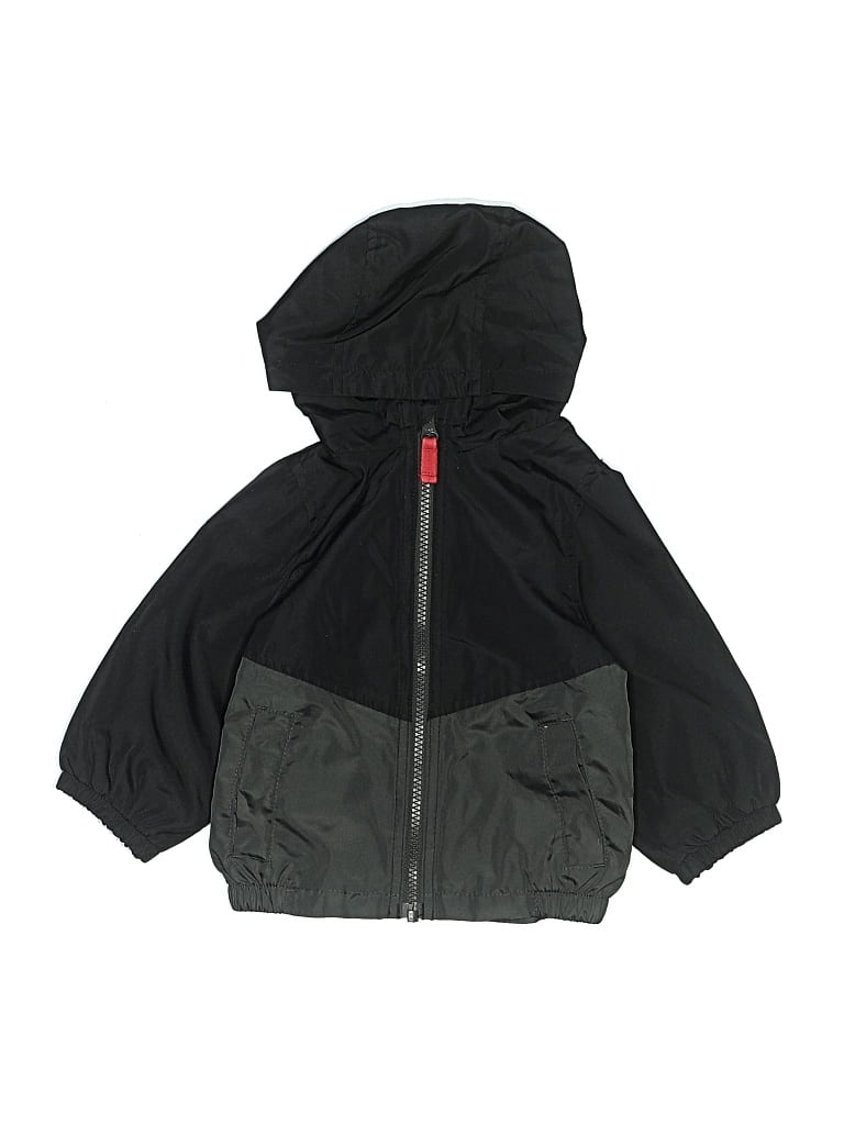 Pre-owned Carter's Babies' Windbreaker Jacket In Black
