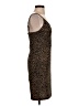 Express Animal Print Brown Cocktail Dress Size XS - photo 4