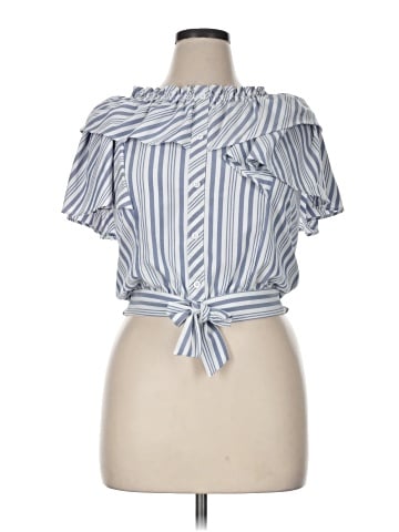 Habitual Short Sleeve Blouse (view 1)