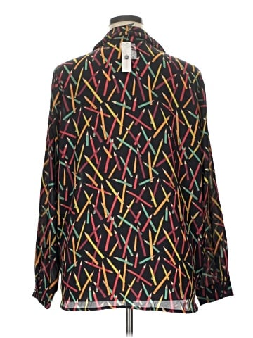 ModCloth Long Sleeve Blouse (view 2)