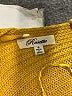 Rosette Yellow Pullover Sweater Size S - photo 7