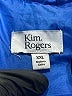 Kim Rogers 100% Polyester Solid Blue Jacket Size XXL - photo 6