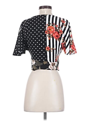 Polly & Esther Short Sleeve Blouse (view 2)