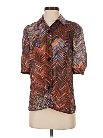Worth New York Short Sleeve Blouse (view 1)