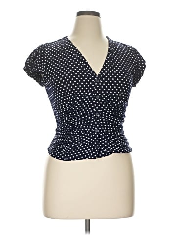 Love By Design Short Sleeve Blouse (view 1)