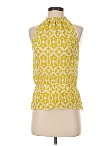 Tory Burch Sleeveless Silk Top (view 1)