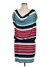 Laundry by Design Stripes Blue Casual Dress Size L - photo 1