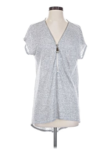 Joan Vass Short Sleeve Top (view 1)