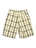 Nautica 100% Cotton Plaid Tan Board Shorts Size 6 - photo 2