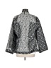 I.C. By Connie K 100% Polyester Print Silver Jacket Size M - photo 2