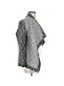 I.C. By Connie K 100% Polyester Print Silver Jacket Size M - photo 4