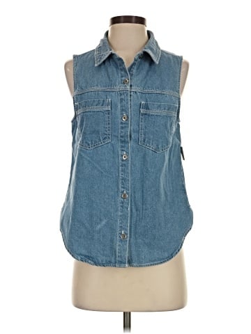 Ultra Flirt Denim Vest (view 1)