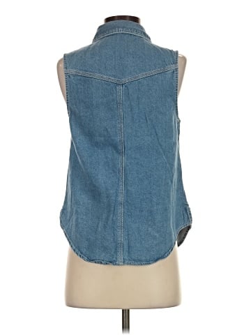 Ultra Flirt Denim Vest (view 2)