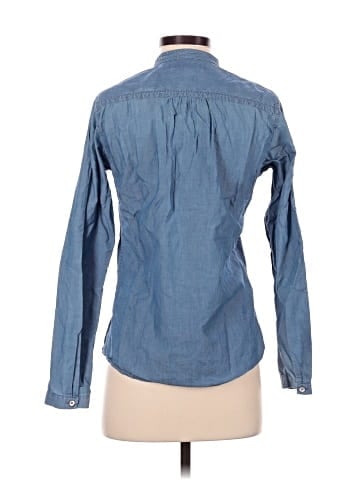 Ines de la Fressange for Uniqlo Long Sleeve Button-Down Shirt (view 2)