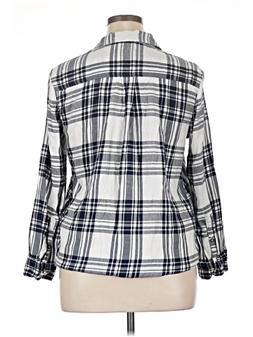 Style&Co 3/4 Sleeve Button-Down Shirt (view 2)