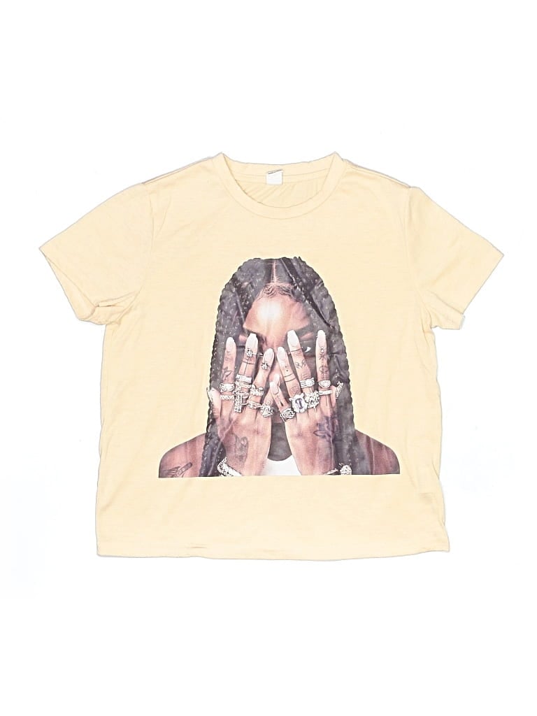Pre-owned Shein Kids' Short Sleeve T-shirt In Yellow
