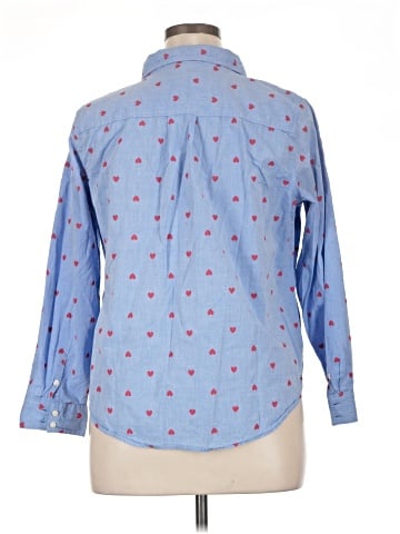 St. John's Bay Long Sleeve Button-Down Shirt (view 2)