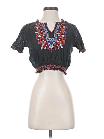 Urban Outfitters Short Sleeve Blouse (view 1)