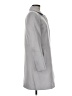 Theory 100% Polyester Solid Gray Coat Size M - photo 4
