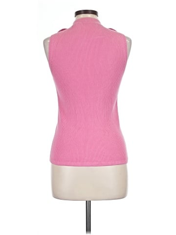 Moda International Sleeveless Button-Down Shirt (view 2)