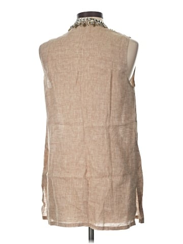 Lafayette 148 New York Short Sleeve Blouse (view 2)