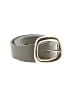 Unbranded Gray Leather Belt Size M - photo 1